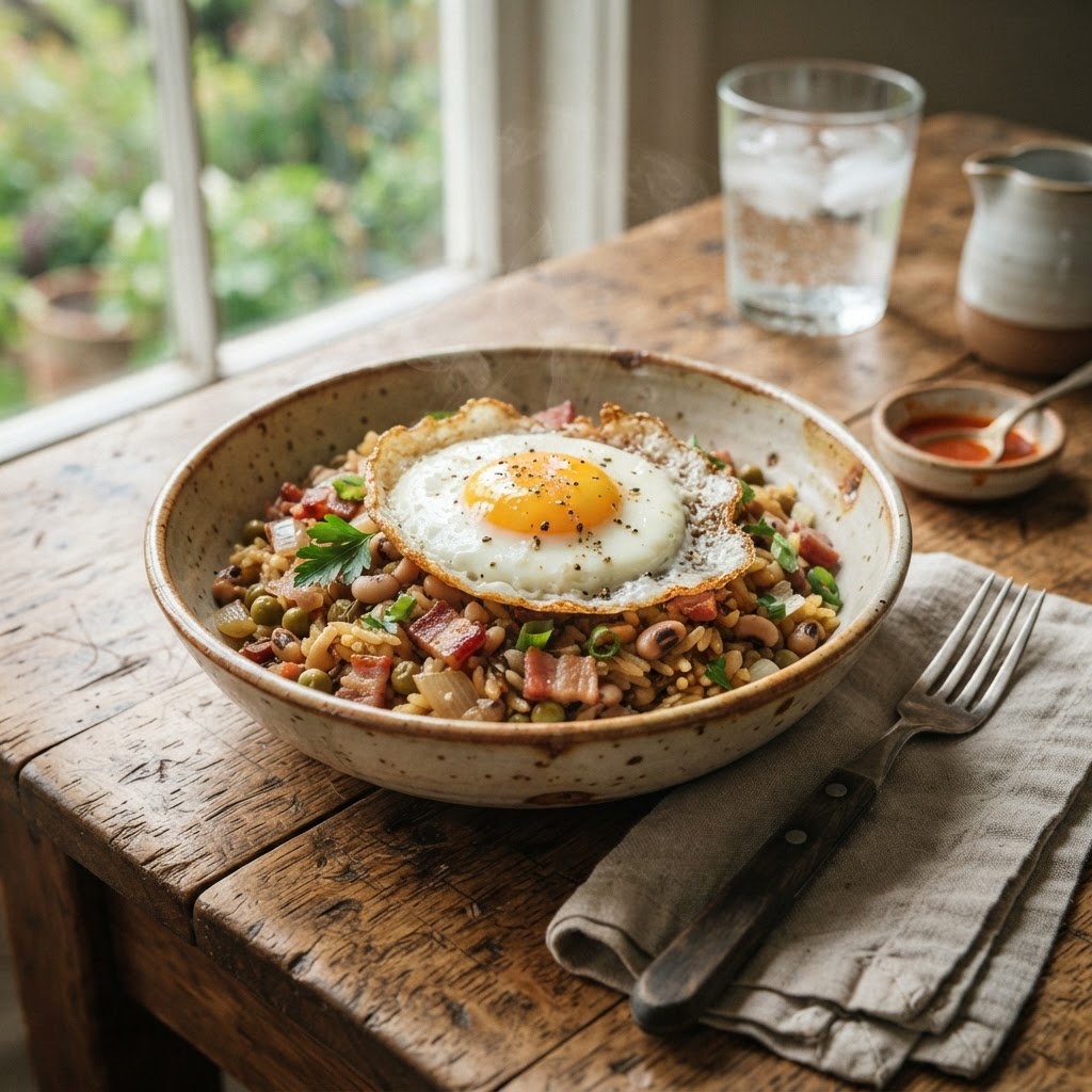 South Carolina Hoppin' John: The Gullah Rice and Pea Dish First Recorded in the 1847 Carolina Housewife