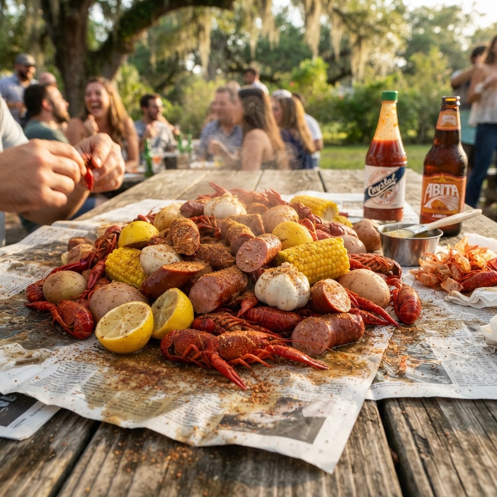 Louisiana Cajun Crawfish Boil: The Acadian Bayou Tradition of Breaux Bridge