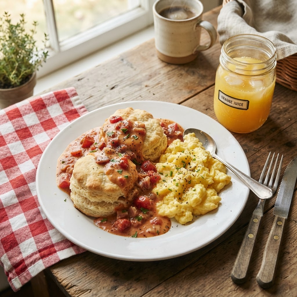 Tomato Gravy and Biscuits: The Southern Breakfast Born of Necessity
