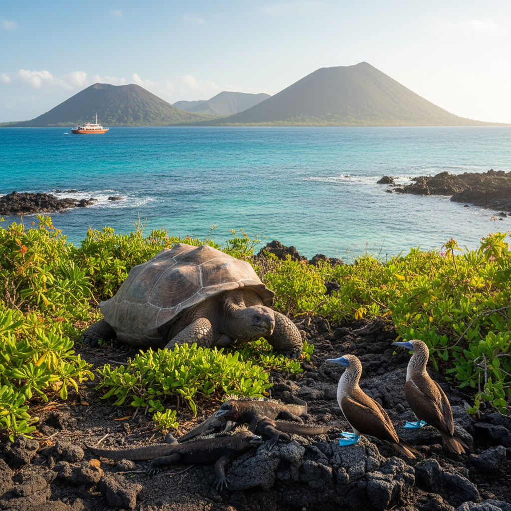 The Galápagos Islands: Darwin's Living Laboratory & the World's Greatest Wildlife Encounter