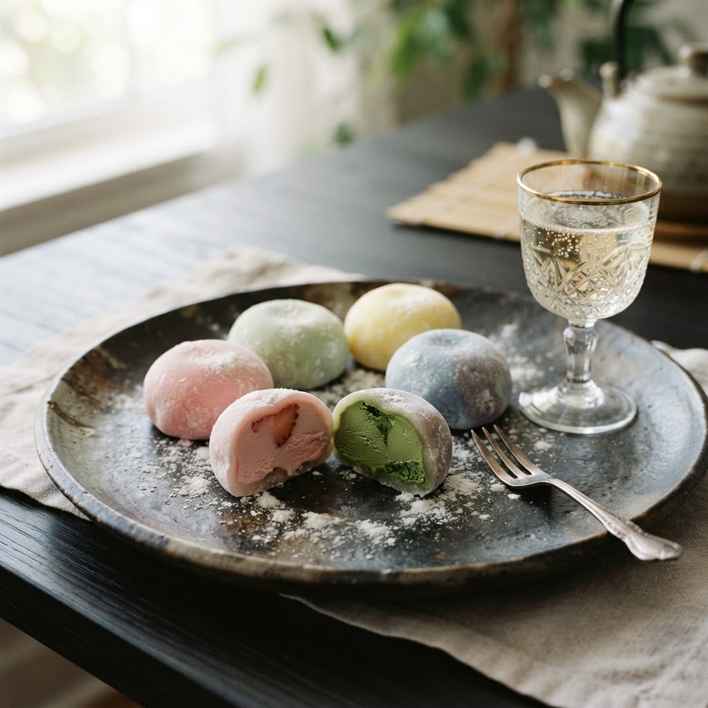 Mochi Ice Cream allo Spumante