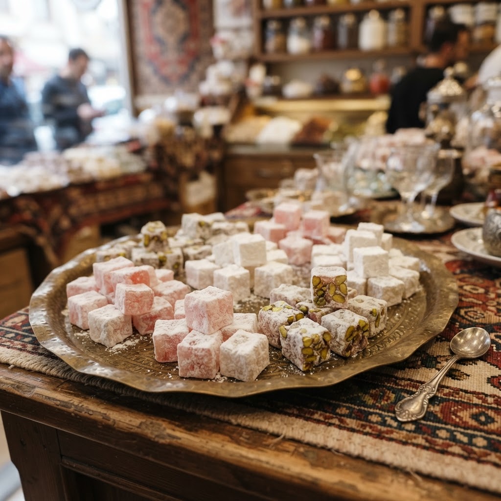 Turkish Delight (Lokum): The Rosewater Sugar Confection of Istanbul