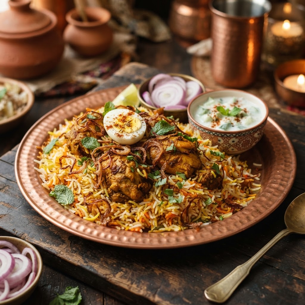Hyderabadi Dum Biryani: The Mughal Rice Masterpiece of India