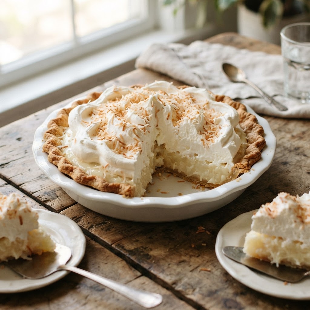 Coconut Cream Pie al Moscato