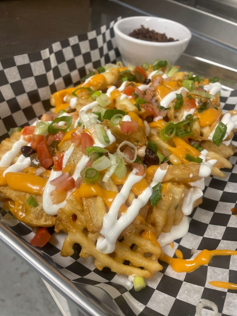 Waffle Fry Nachos