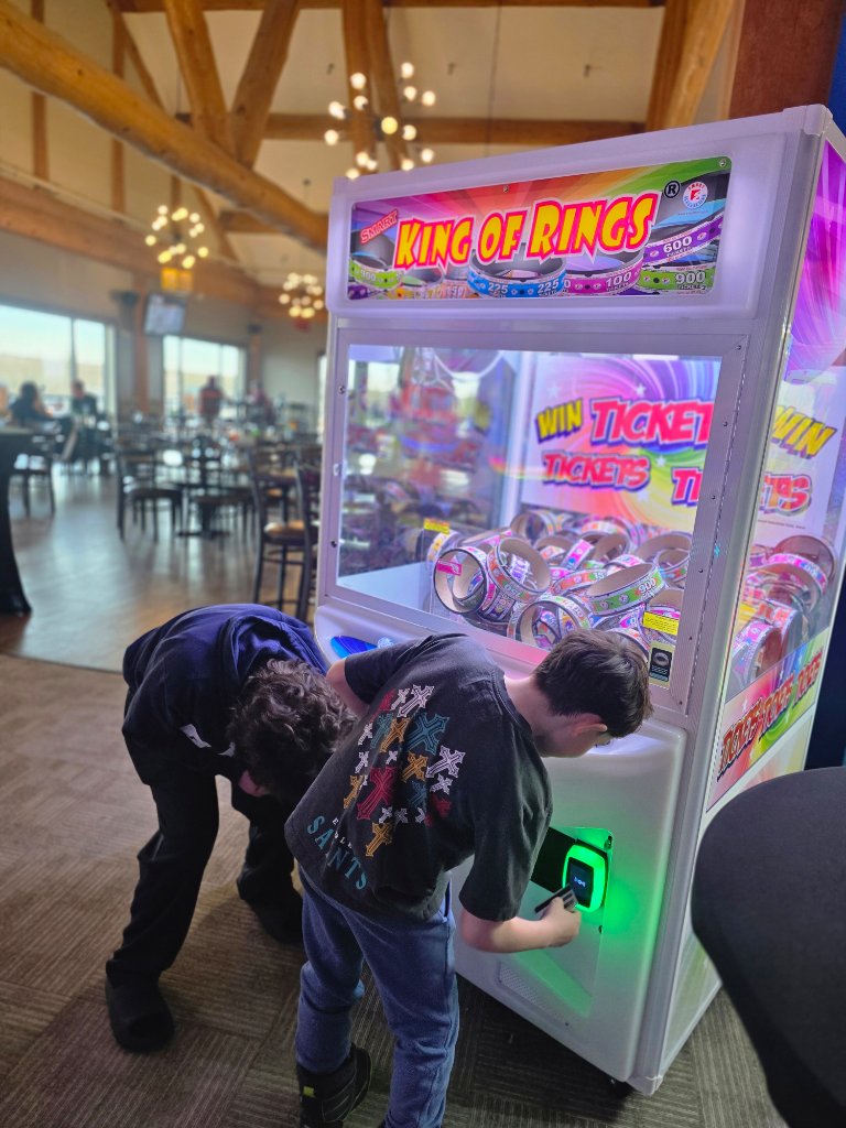 Birthday party at Apple Creek Arcade
