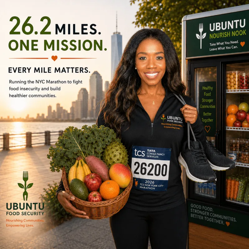 26.2 Miles. One Mission. — Running the NYC Marathon to fight food insecurity.