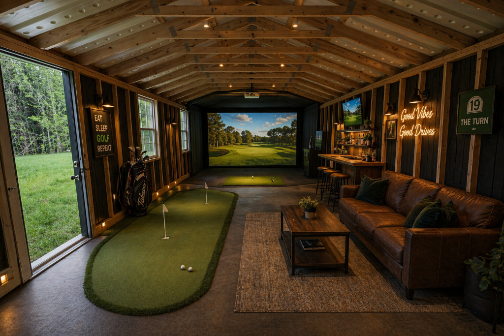 Golf Simulator Setup