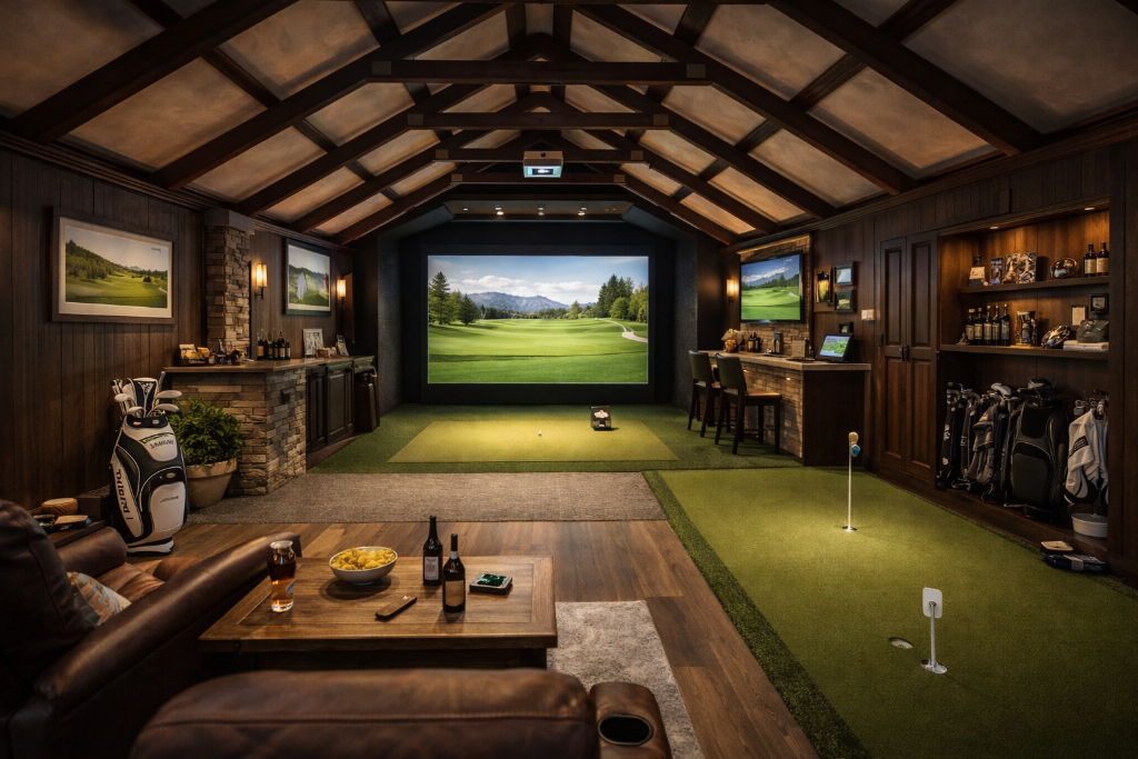 After: Full Golf Lounge