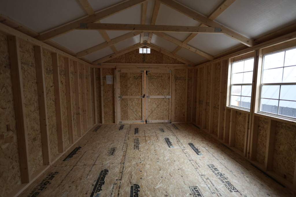 Empty building interior