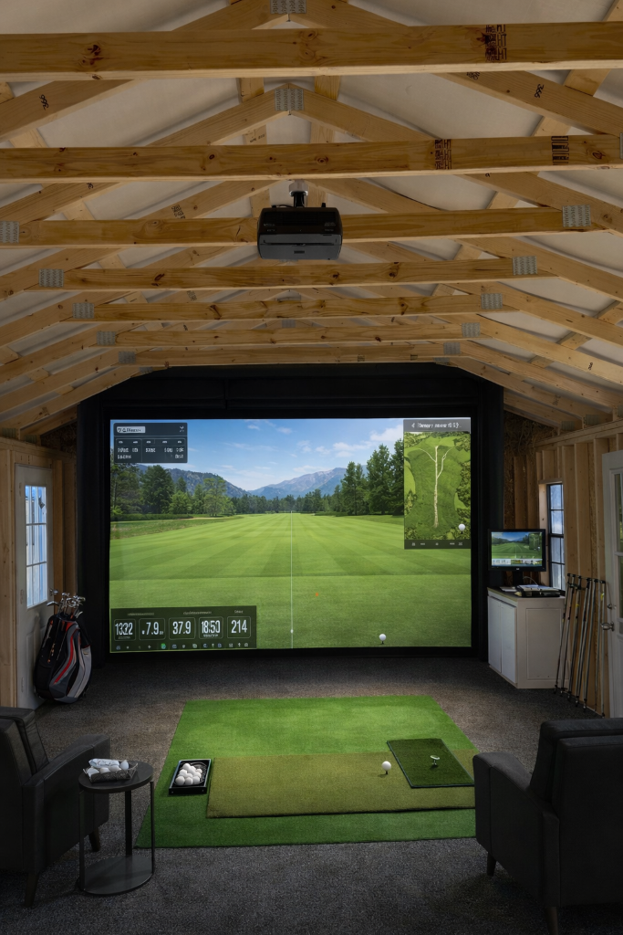 Golf Simulator Interior