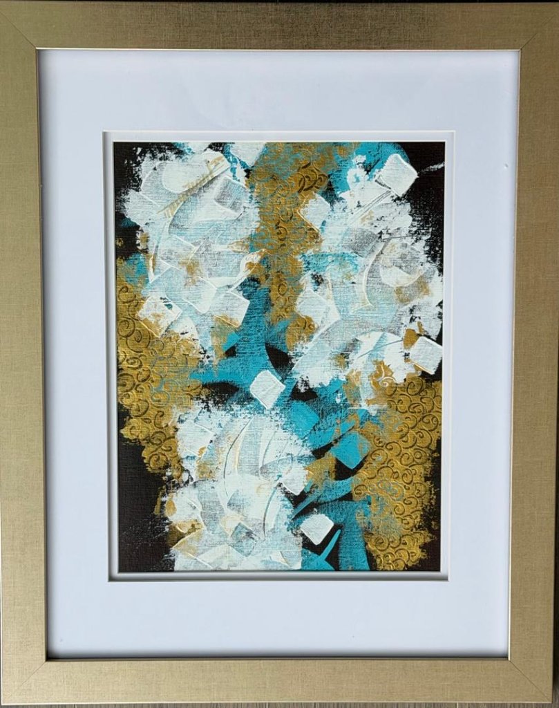 Teal & Gold