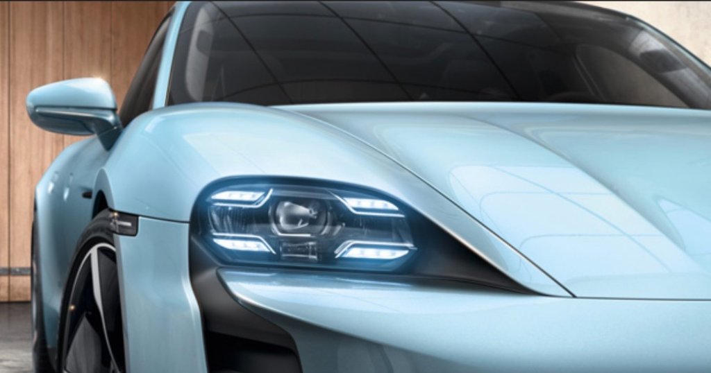 Porsche Taycan headlight