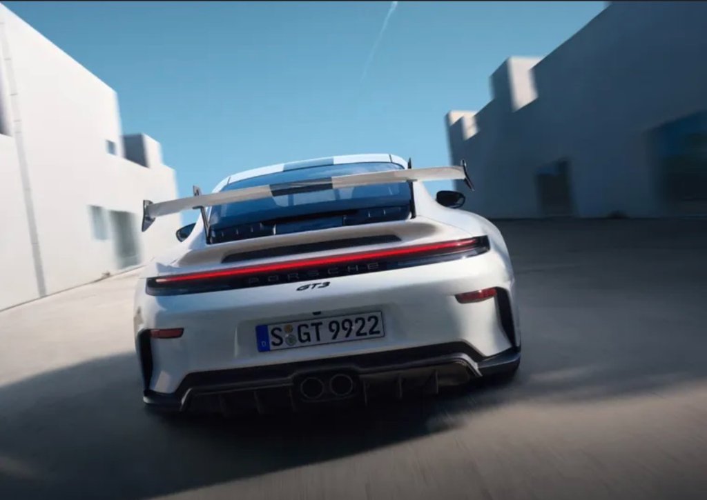 Porsche GT3 rear detail