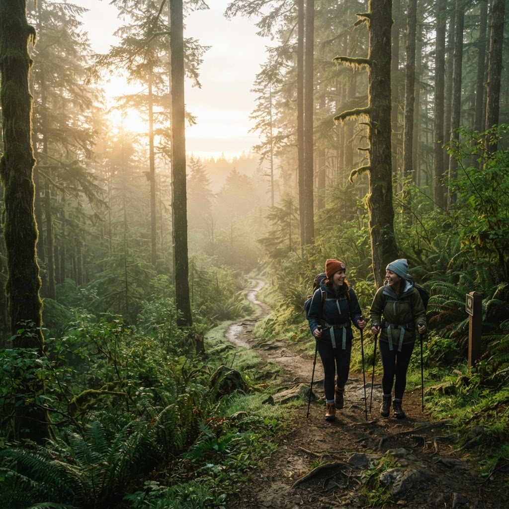 Hiking Sunday morning