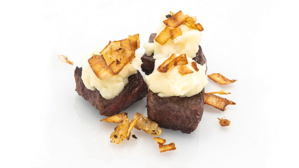Steak & Mashed Potato Bites