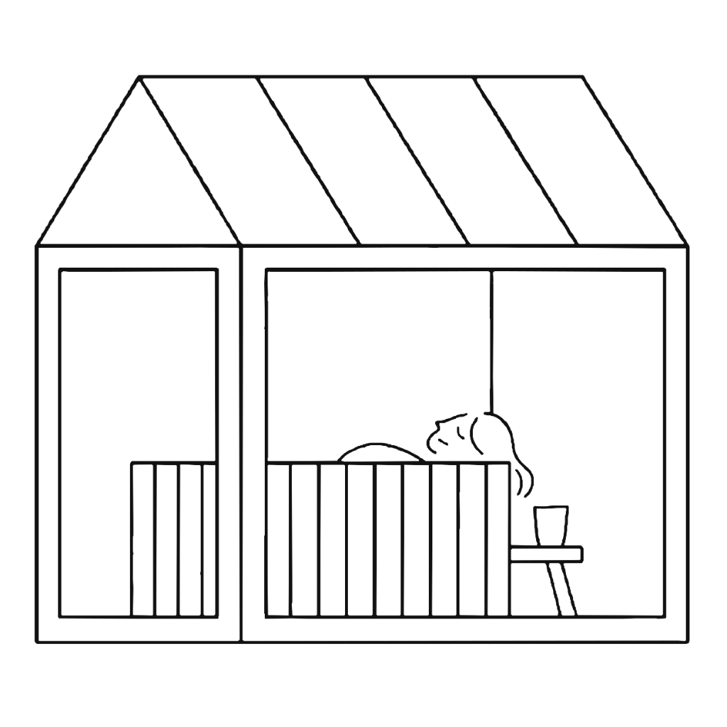 FJELL – illustration of all sauna models
