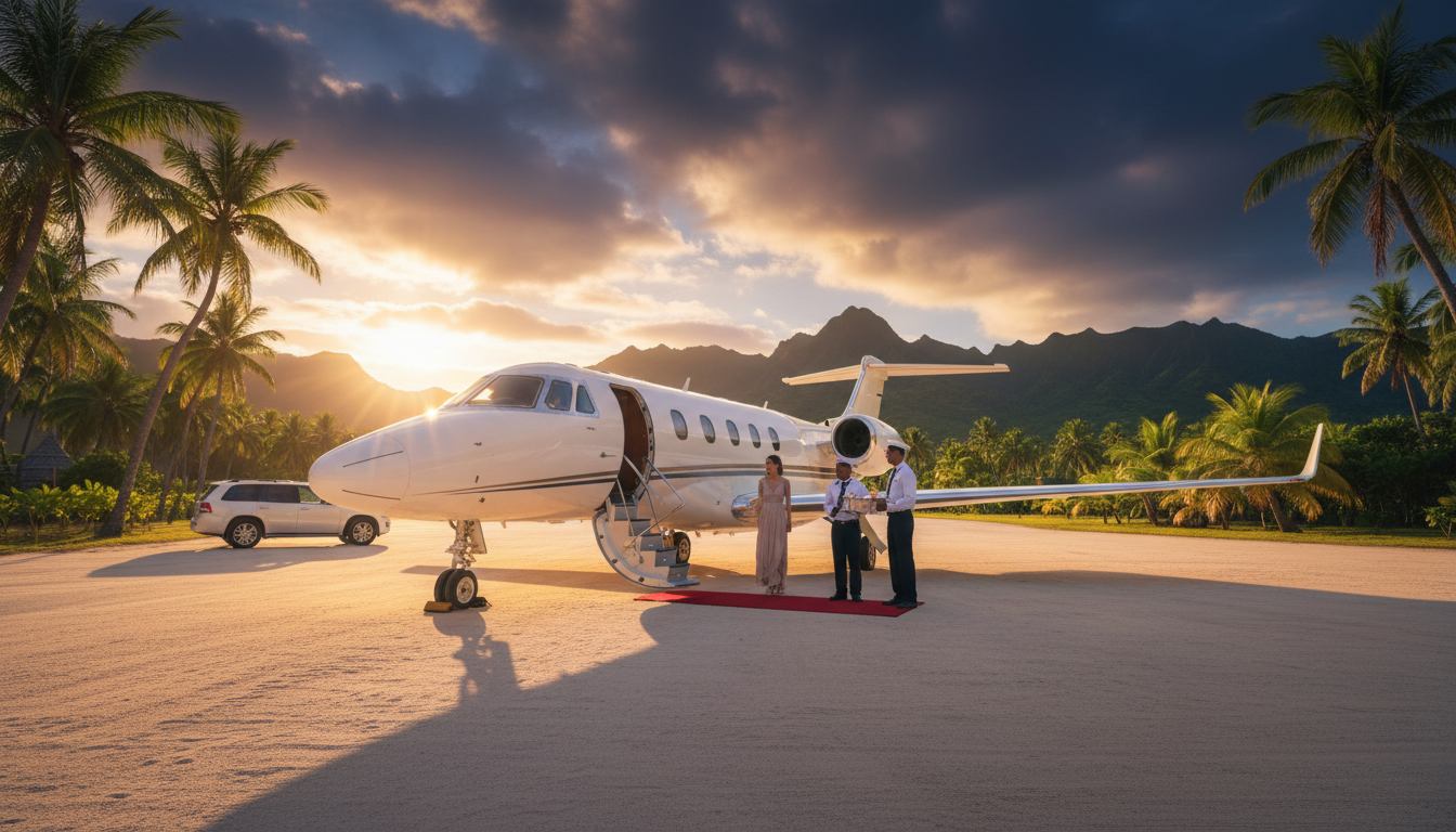 AUM Air Charter aircraft
