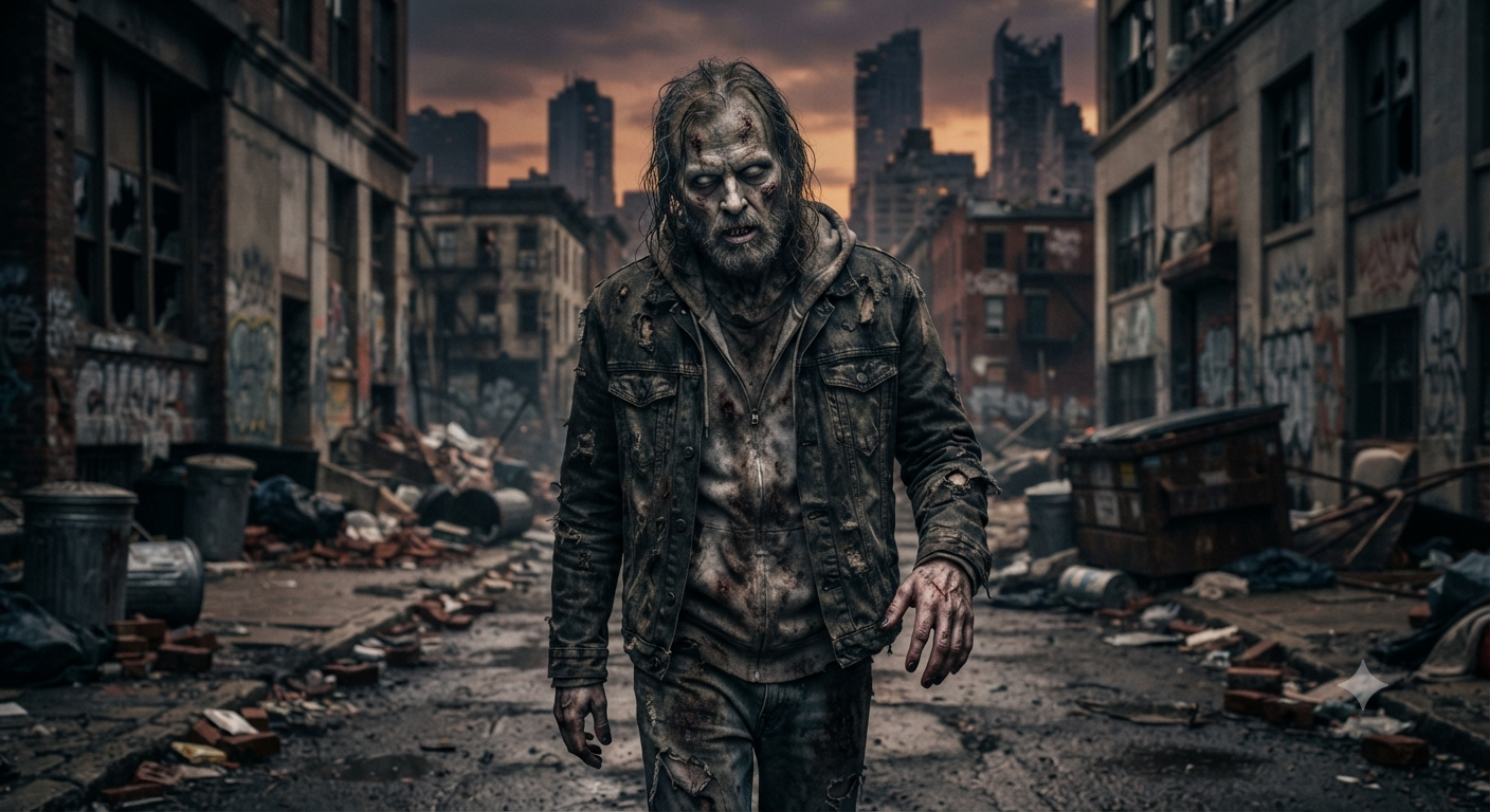 Zombie Survivor template preview