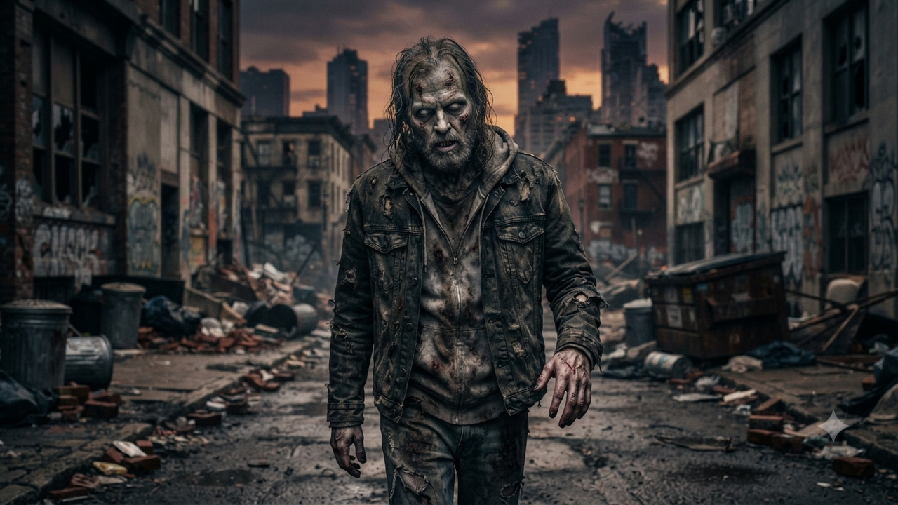 Zombie Survivor template preview