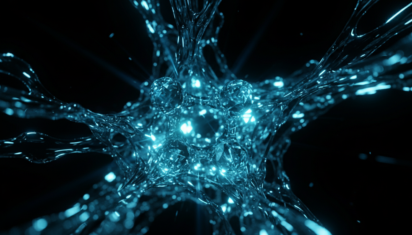 Molecular lattice background
