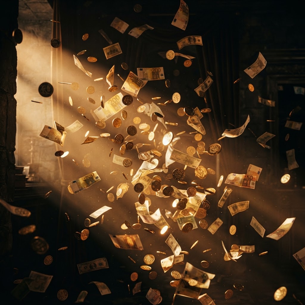Cinematic wealth concept