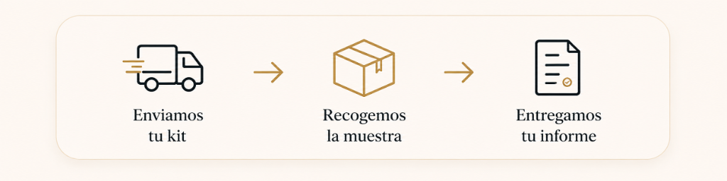 Nosotros lo llevamos y lo recogemos todo