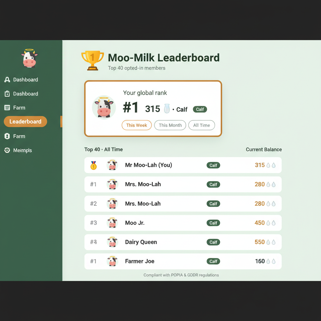 🏆 Moo-Milk Leaderboard