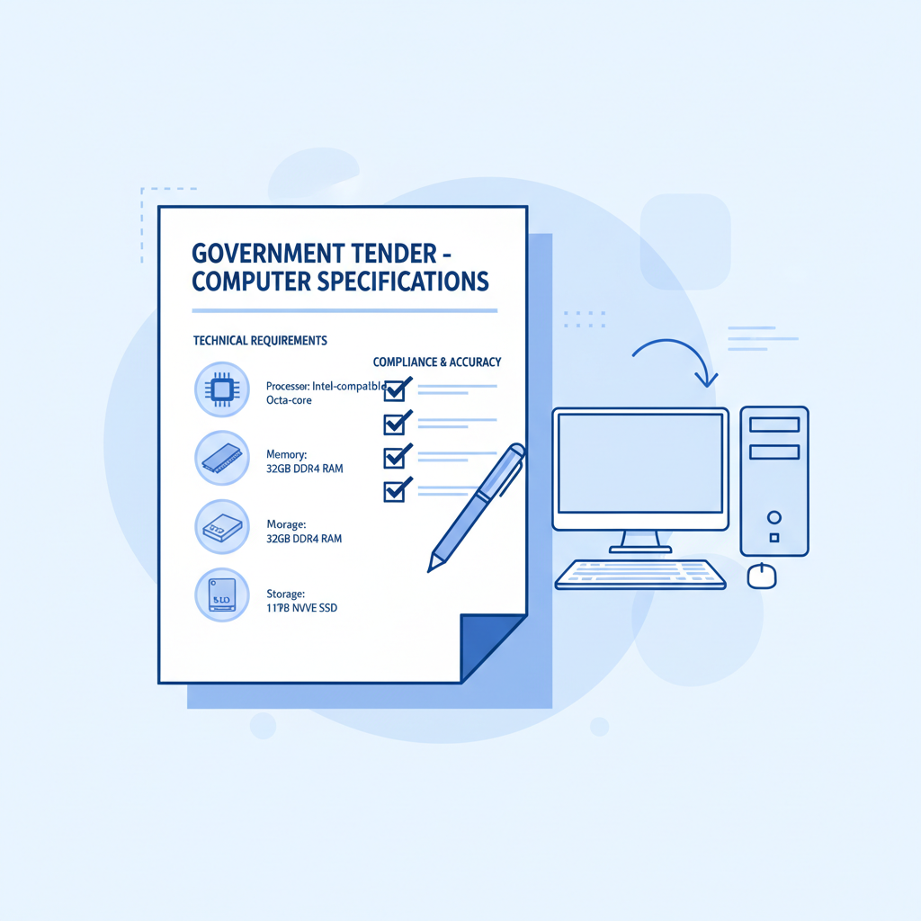 Government Tender Computer Specifications: Getting Them Right