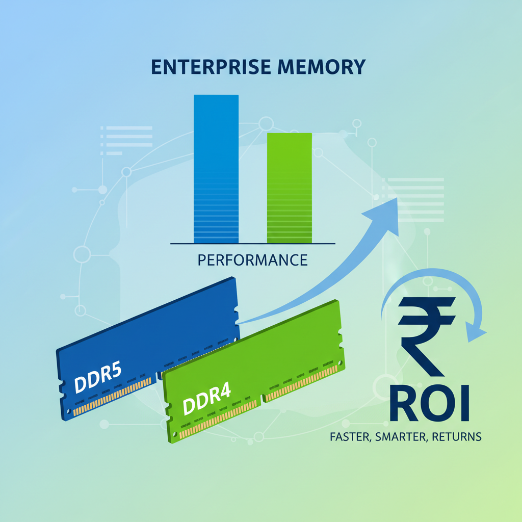 DDR5 vs DDR4: The Enterprise ROI of Modern Memory