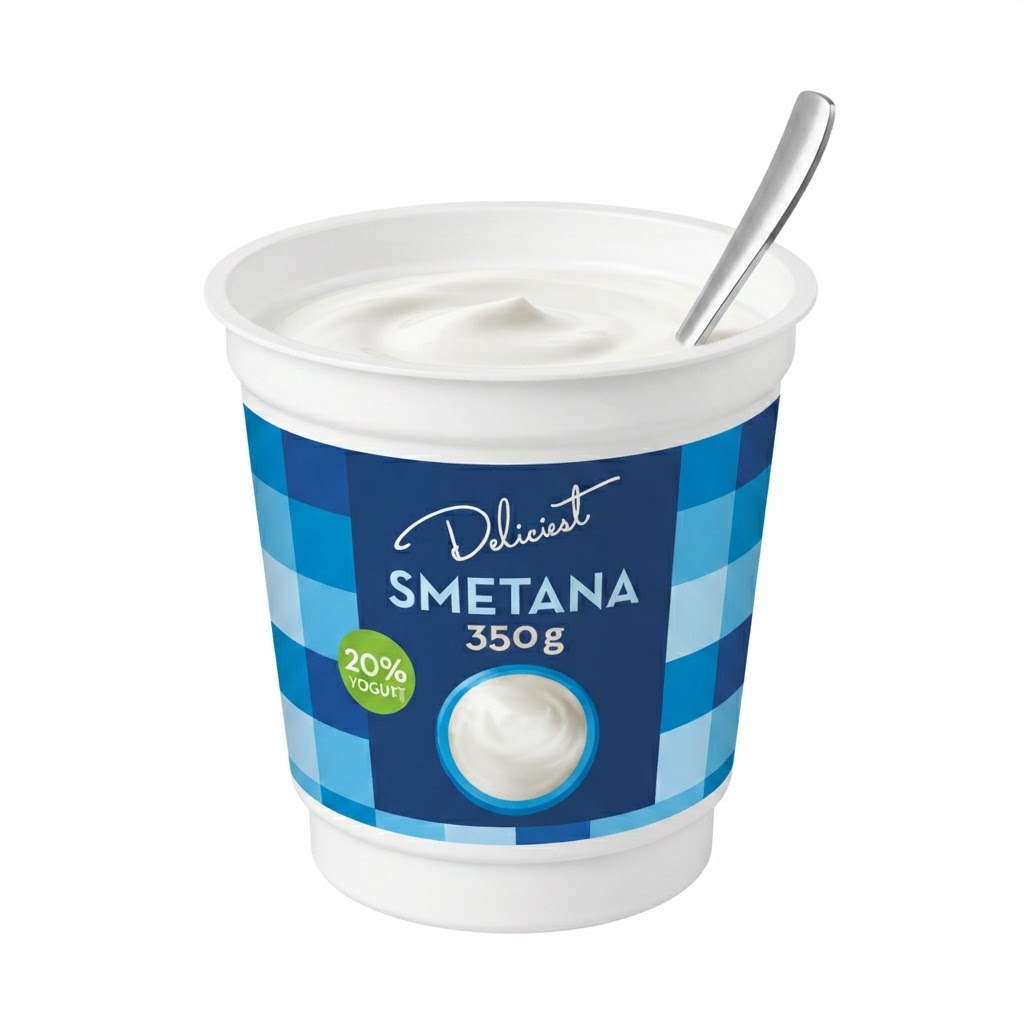 Deliciest Smetana Yogurt Cup