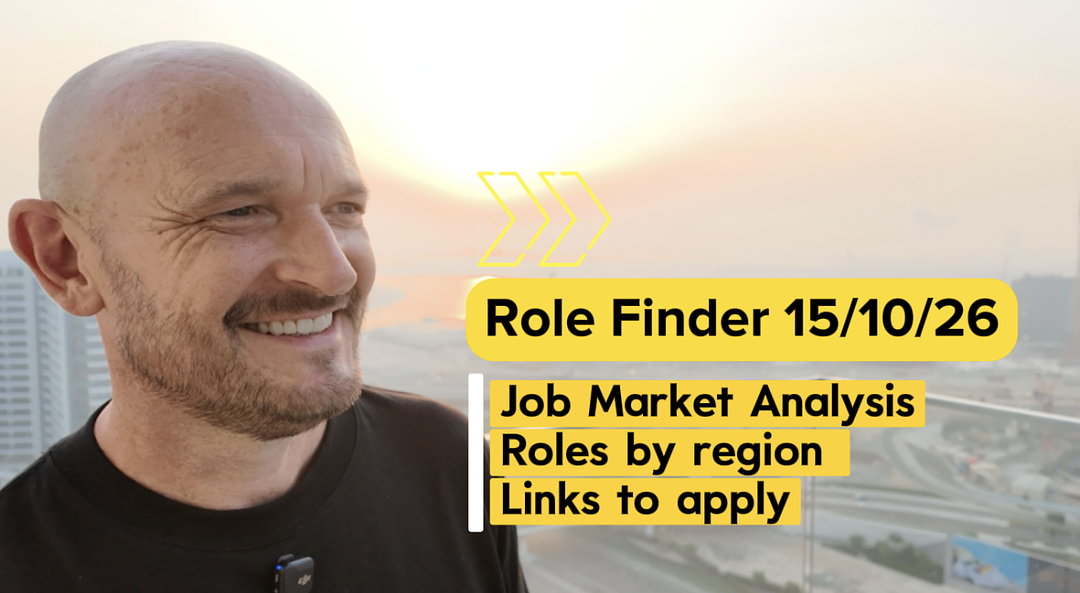 Role Finder 15/10/26 with Chris Redmond