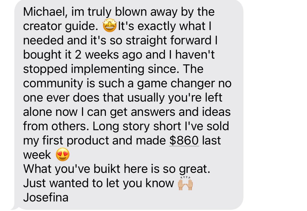 Verified buyer testimonial 1