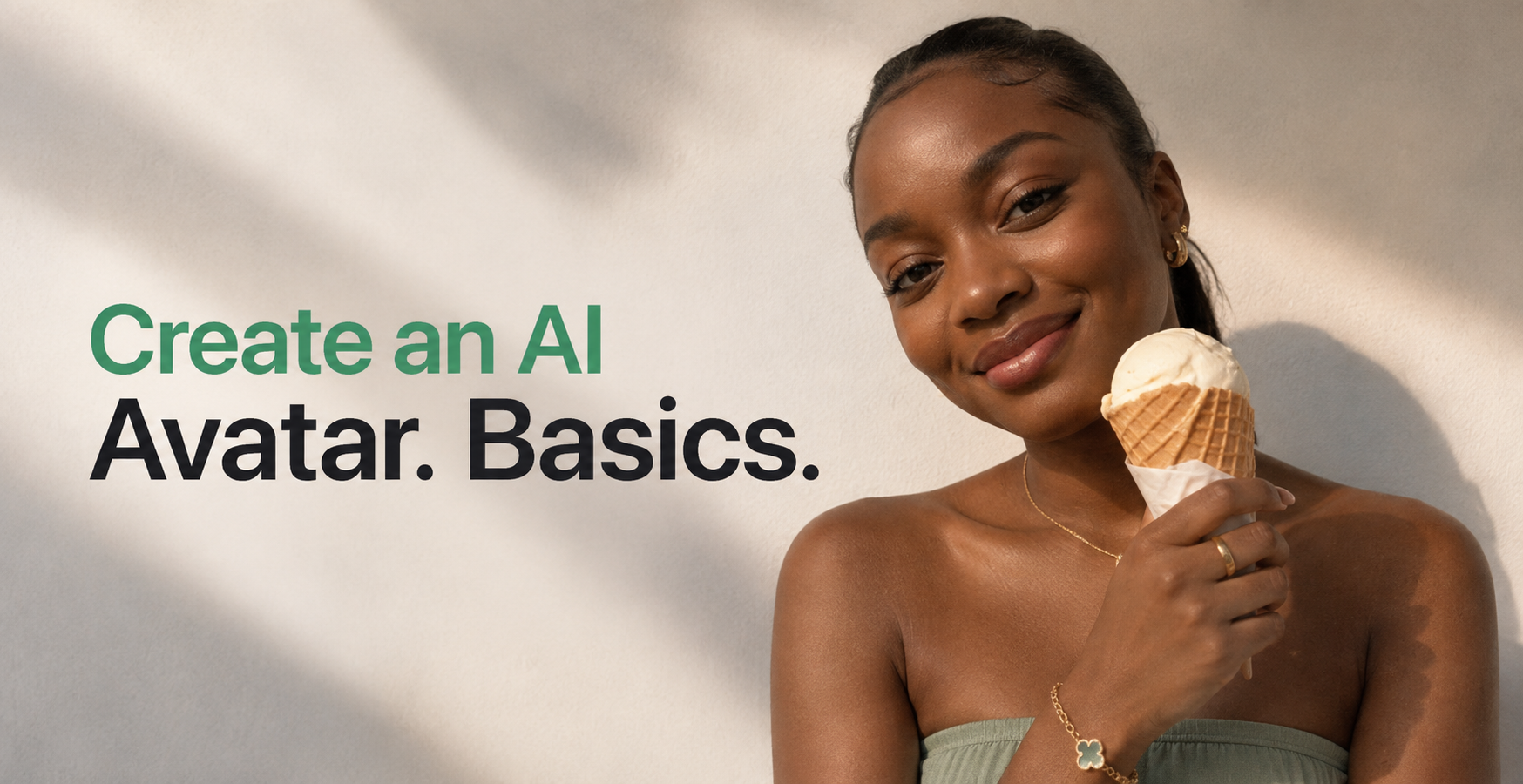 Create an AI Avatar. Basics.