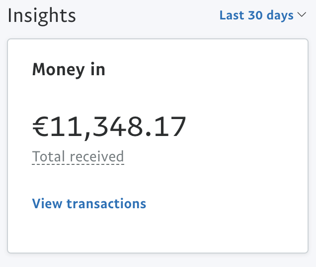 €11,348 · Multiple Brand Deals