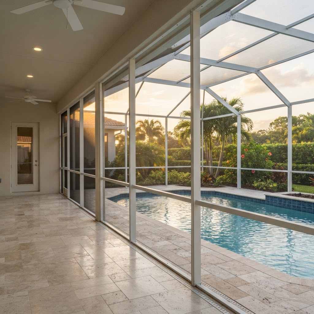 When and How to Rescreen Your Lanai: A South Shore Florida Homeowner's Guide