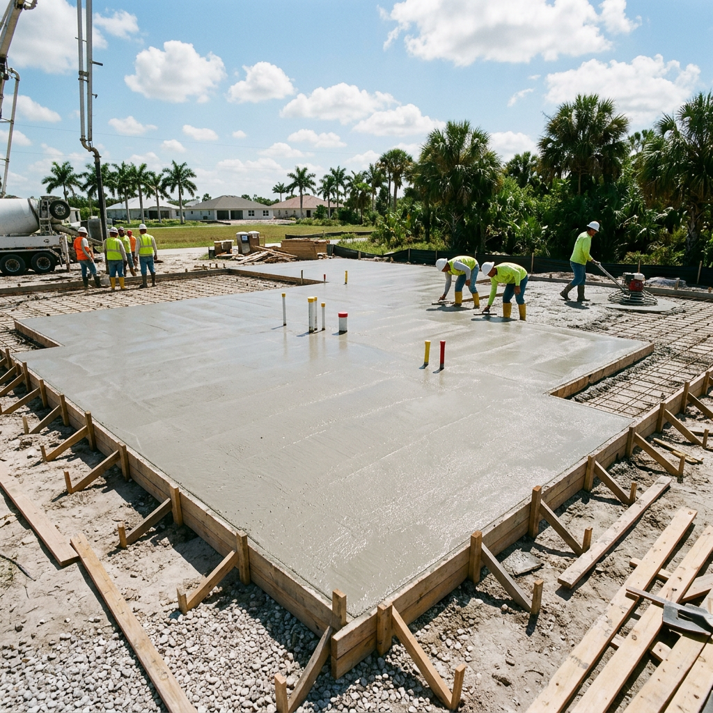 Garage Floor & Apron