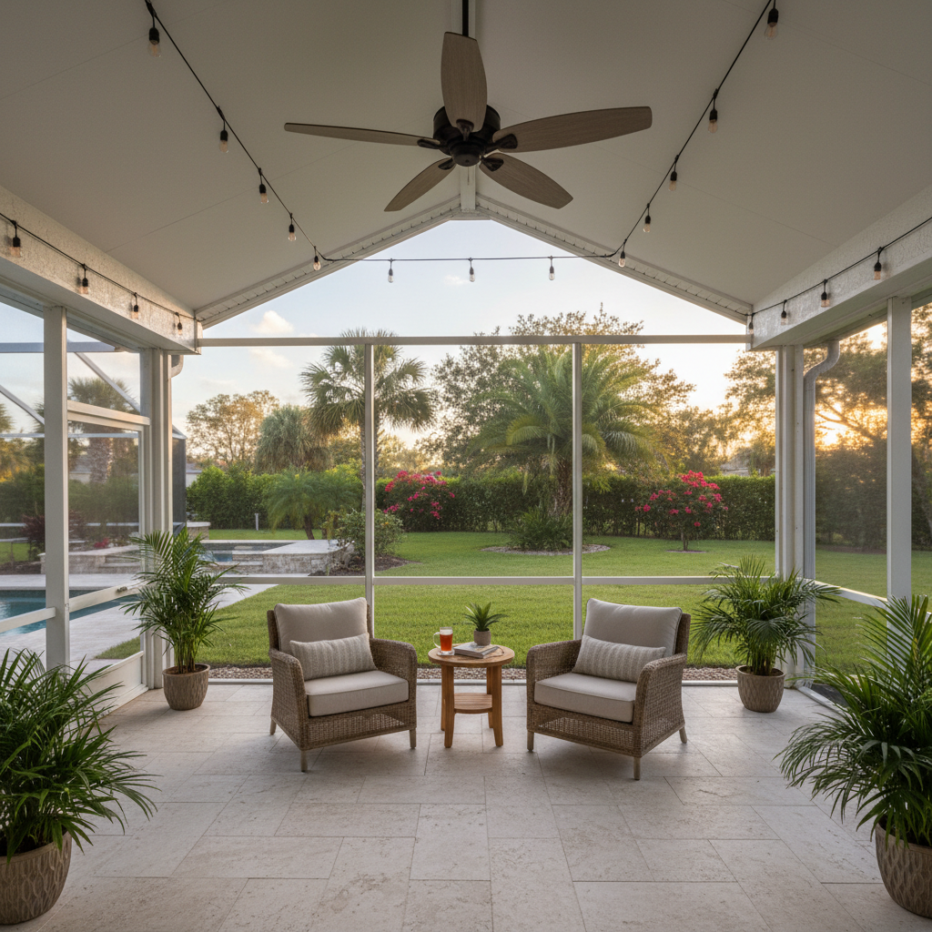 hurricane rated screen enclosure South Shore Florida contractor
