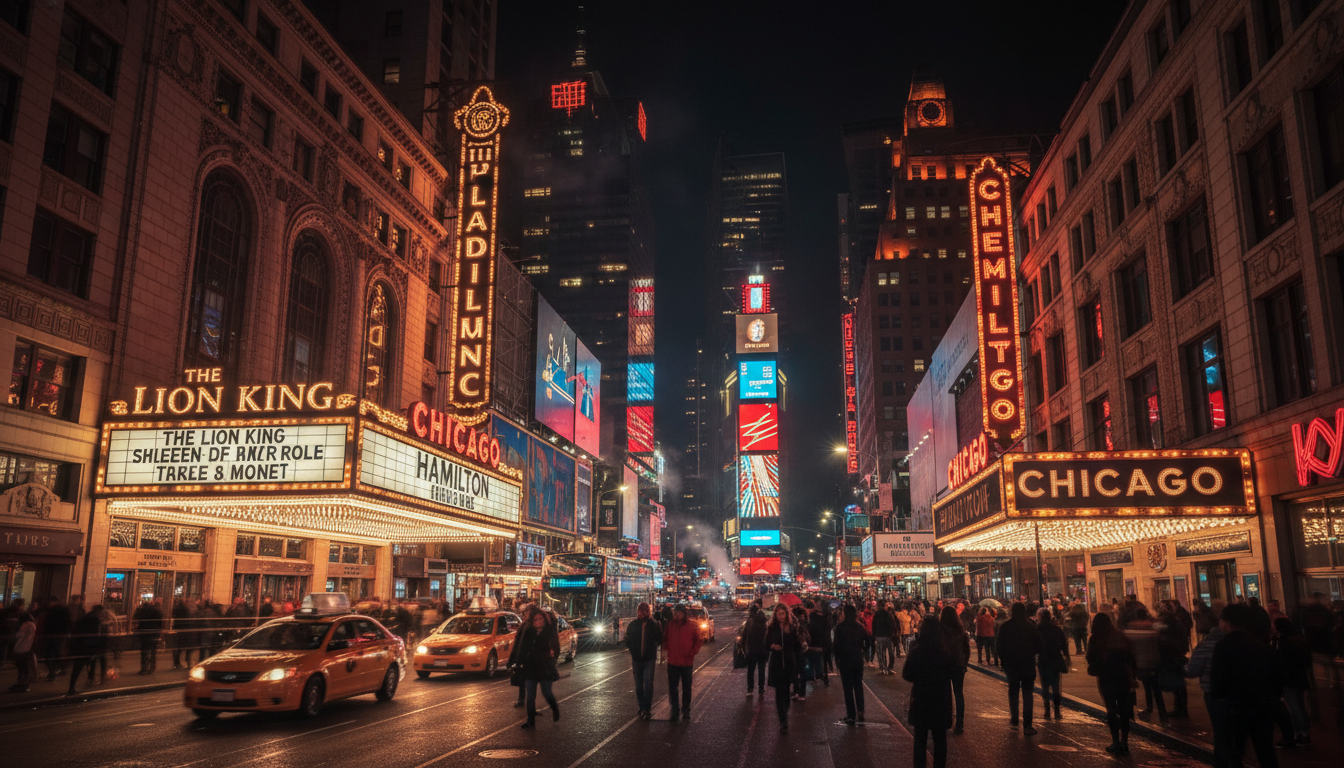 New York City theater district