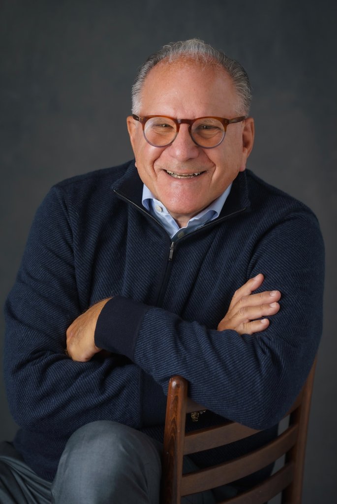 Steve Friedman speaking at a theater event