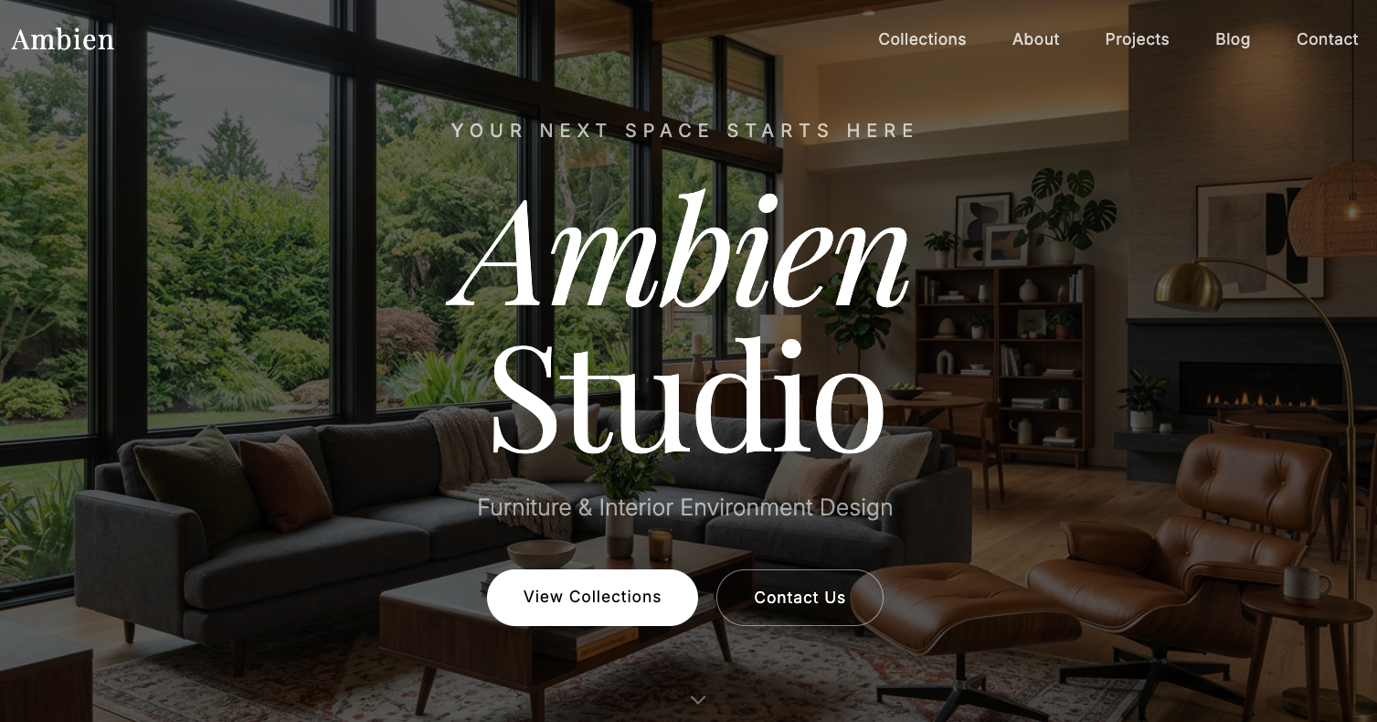 Ambien Studio template preview