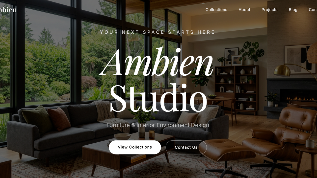 Ambien Studio template preview