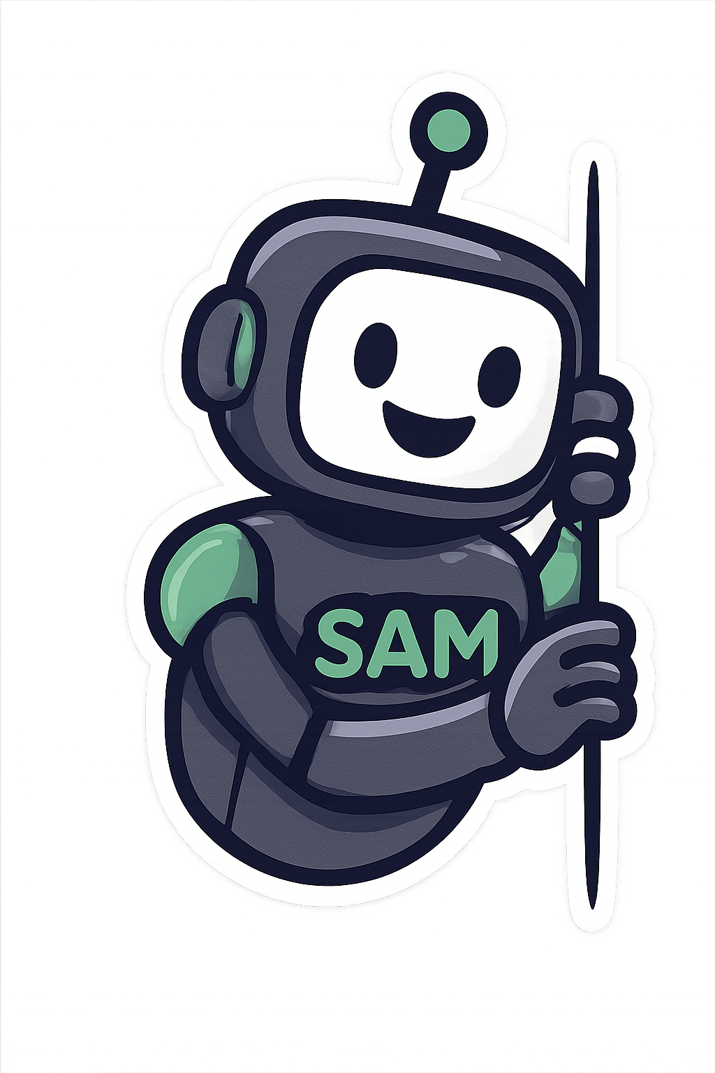 SAM, the SoundReady AI manager robot