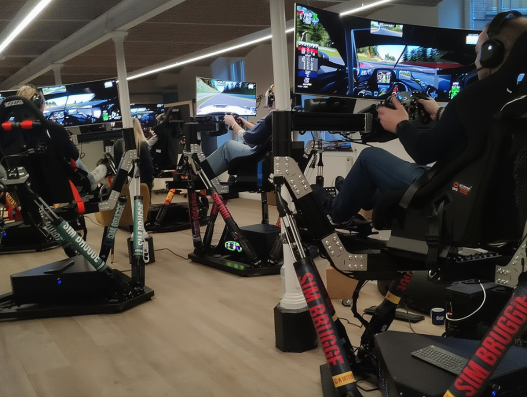 Premium SIM racing simulator center