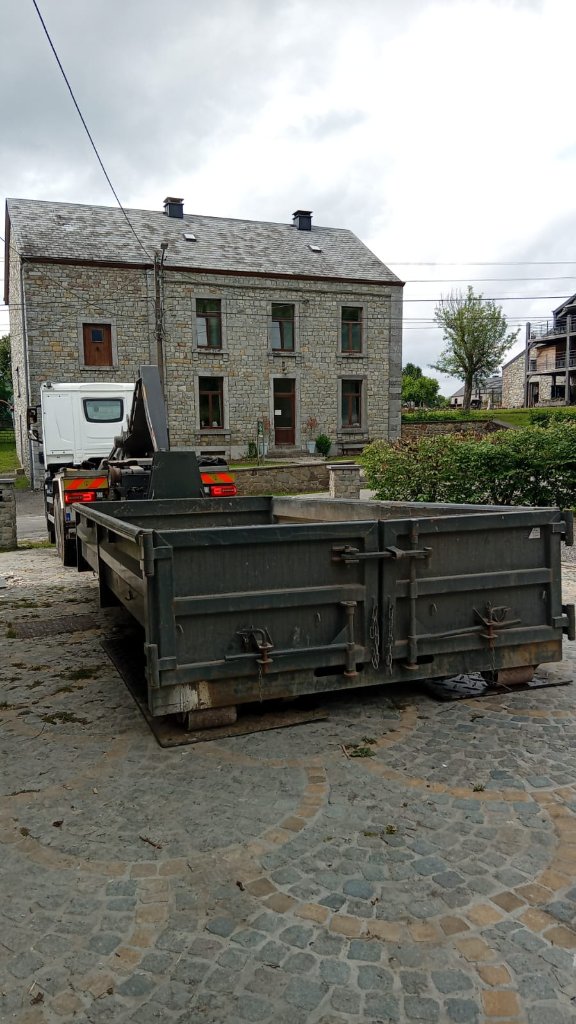 Conteneur SRT livraison chantier Ardennes