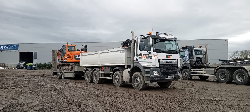 SRT - Transport pelle Doosan province Liège