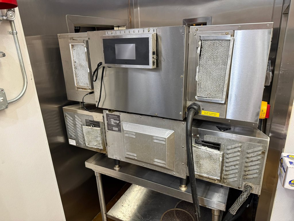 Serviced exhaust fan motor assembly