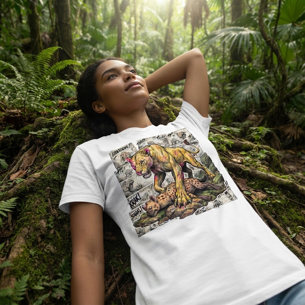 👑 Lioness the Queen | Premium Graphic T-Shirt | Empowered Style Apparel