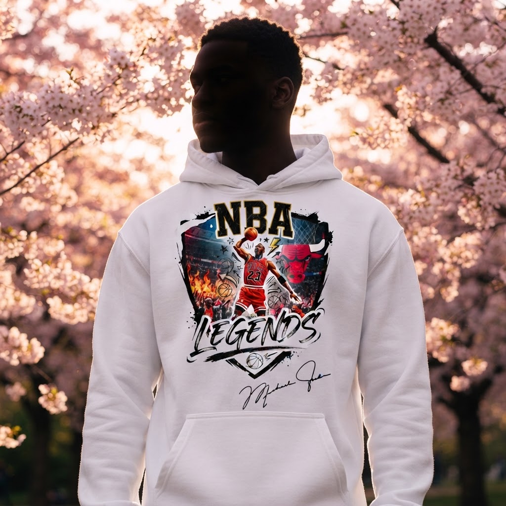 MJ Legend Series Hoodie | Michael Jackson Tribute Pop Culture Fashion