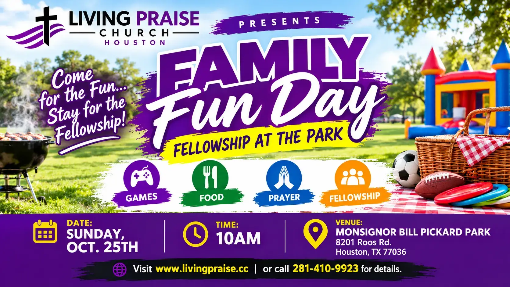Family Sunday Fun-Day at the Park